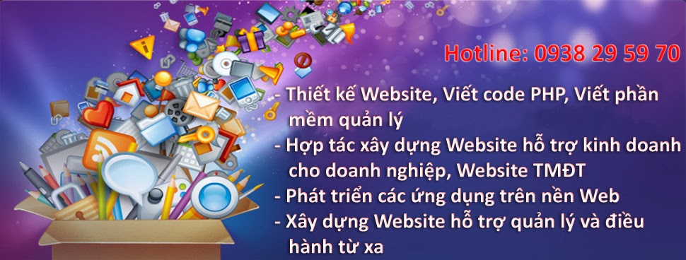Thiết kế Website giá rẻ, viết code PHP, Viết phần mềm quản lý