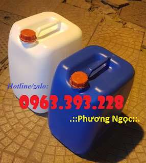 Can nhựa 30 Lít, can nhựa HDPE, can đựng hóa chất