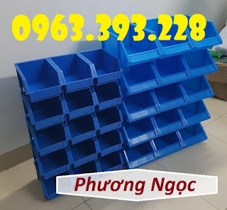 Kệ nhựa A8, khay nhựa vát đầu, khay đựng phụ tùng