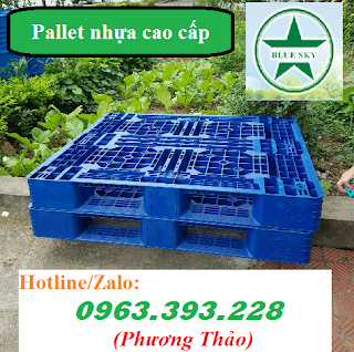Pallet nhựa cao cấp, Pallet nhựa các loại giá tốt tại Hà Nội