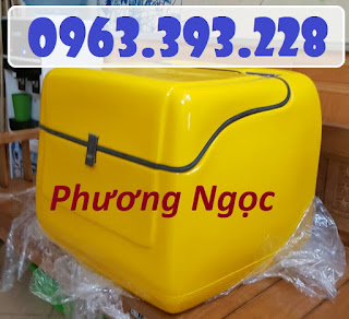 Thùng giao hàng composite, thùng chở hàng giữ nhiệt