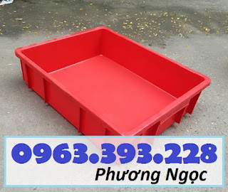 Thùng nhựa B9, khay nhựa đựng linh kiện, sóng nhựa bít B9, thùng nhựa đặc công nghiệp