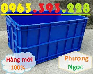 Thùng nhựa HS019 cao 31, thùng nhựa công nghiệp, thùng nhựa nguyên sinh, hộp nhựa có nắp