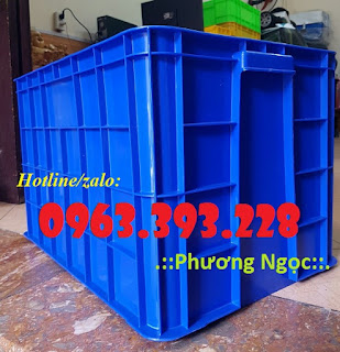 Thùng nhựa đặc cao 39, thùng nhựa đựng nông sản