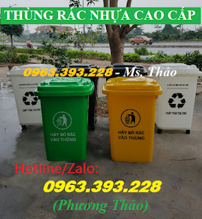 Thùng rác Y tế, Thùng rác chứa chất thải, Thùng rác nhựa công nghiệp cao cấp