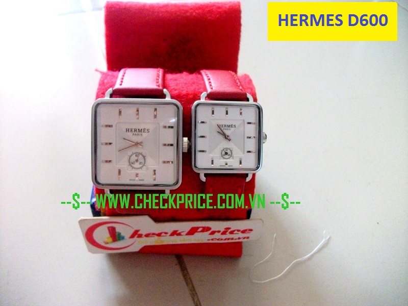 Đồng hồ đeo tay cặp đôi Hermes D600 - Giá 1.600.000đ