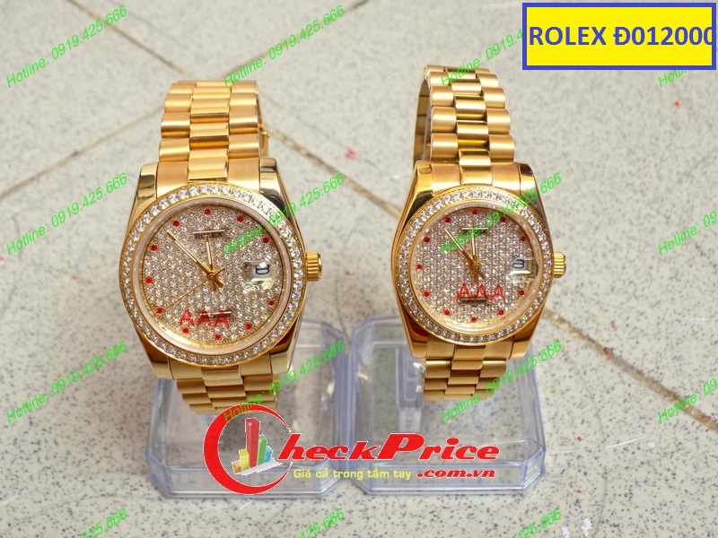 Đồng hồ đeo tay cặp đôi Rolex D012000 - Giá 3.000.000đ