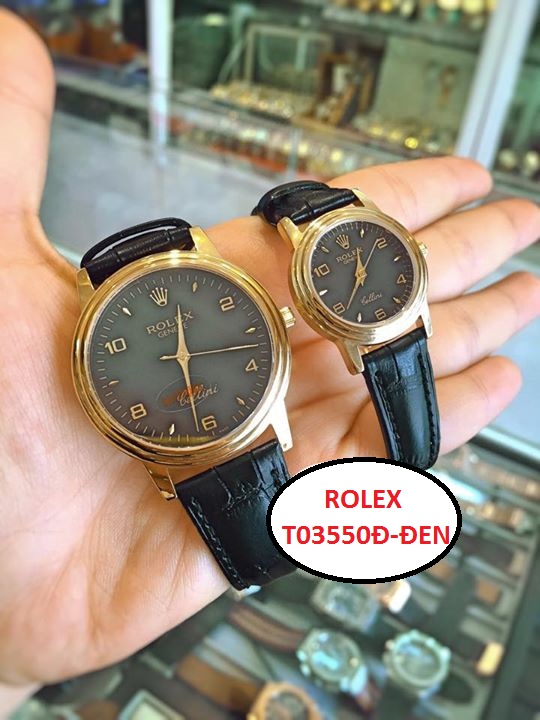 Đồng hồ đeo tay cặp đôi Rolex T03550Đ - Giá 1.100.000đ