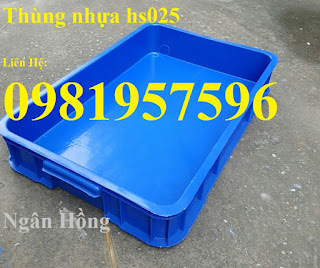 Thùng nhựa đựng linh kiện, thùng nhựa cơ khí, khay nhựa đặc giá rẻ tại Hà Nội