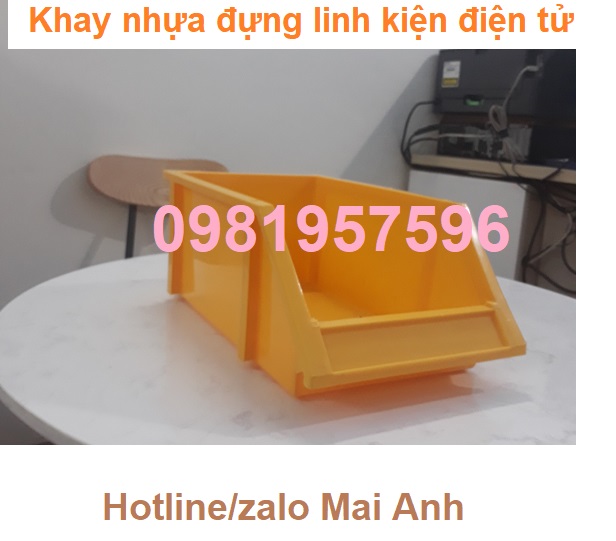 Khay nhựa đựng linh kiện điện tử nhựa nguyên sinh chính phẩm bền bỉ