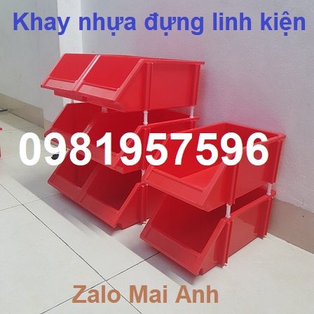 Khay nhựa đựng ốc vít, phụ tùng, cut zoang, khay đựng linh kiện, khay dụng cụ