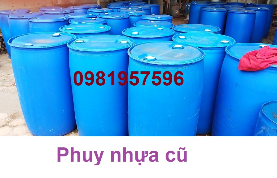 Thùng phuy nhựa 220 lít có độ bền cao, Có khả năng chống chịu va đập