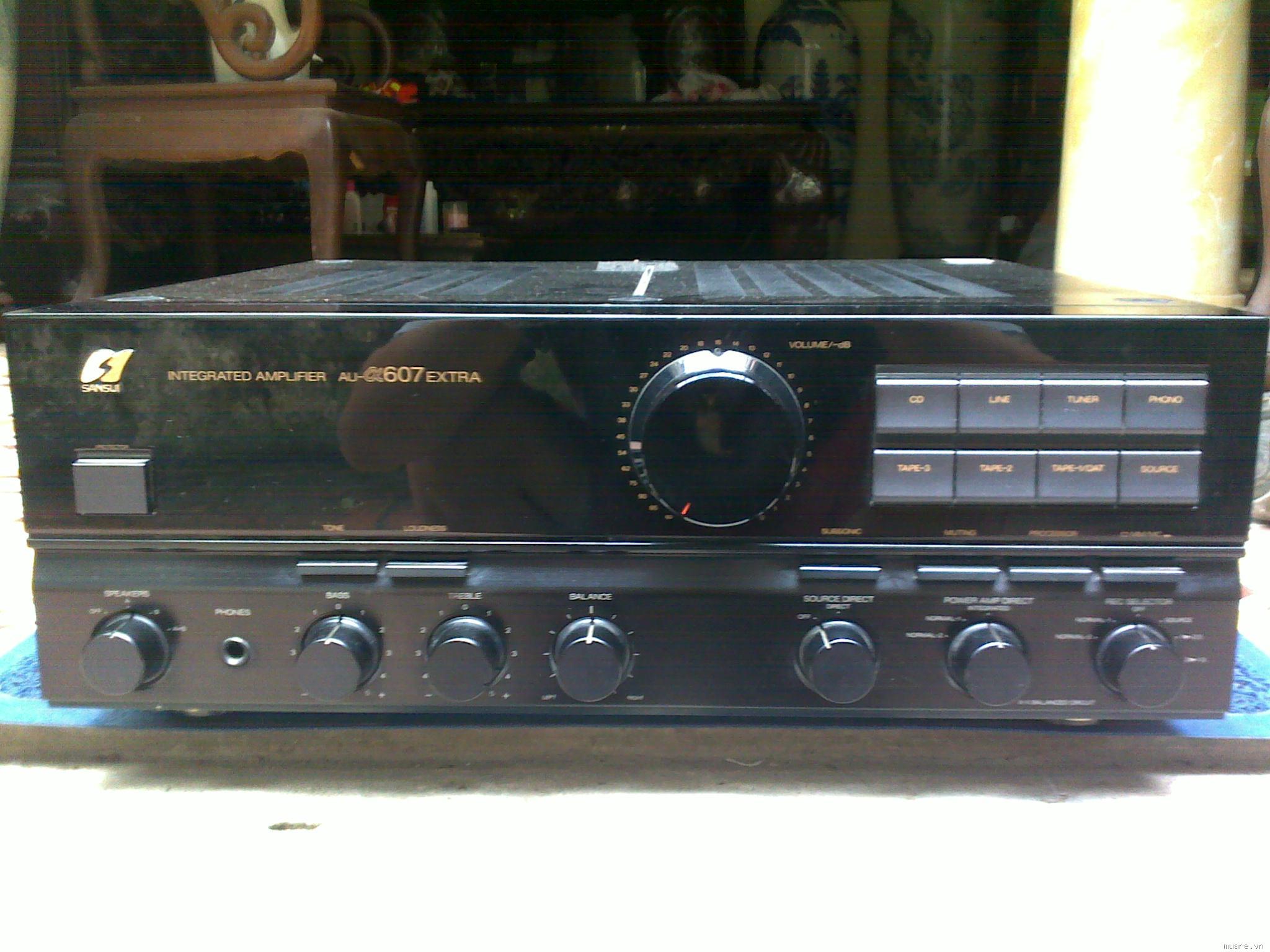 Ampli SanSui AU_Alpha 607 Extra - Giá 5.800.000đ