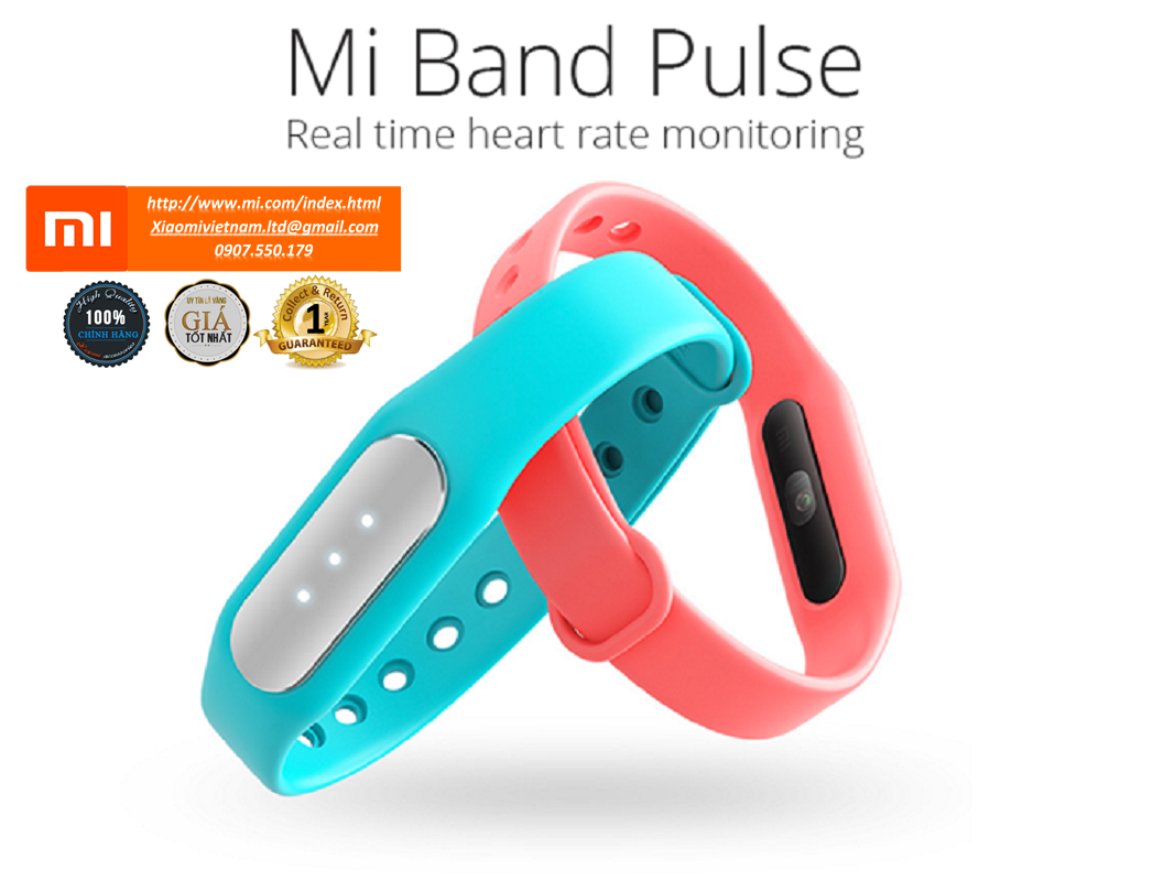 vòng đeo tay thông minh Mi Band Pulse hay còn gọi Mi Band 1s -  chính hãng - Giá 570.000đ