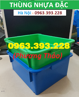 Bán Thùng nhựa đặc đựng dụng cụ trong nhà xưởng tại Hà Nội