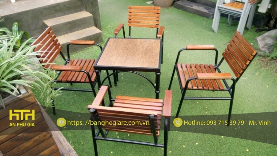 Cung cấp bàn ghế gỗ cafe