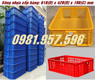 Sọt nhựa dựng bánh kẹo, sọt nhựa đựng rau củ, sọt nhựa Hs009