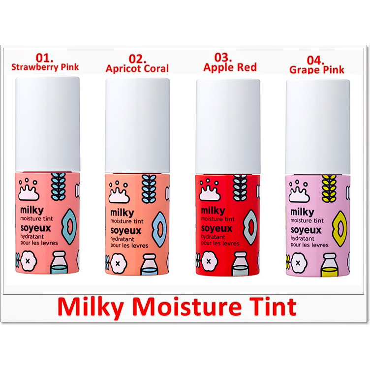 Son Sữa Milky Moisture Tint TheFaceShop - Giá 140.000đ