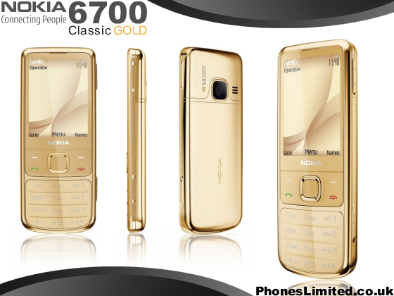 Nokia 6700 Classic Gold - Giá 2.300.000đ