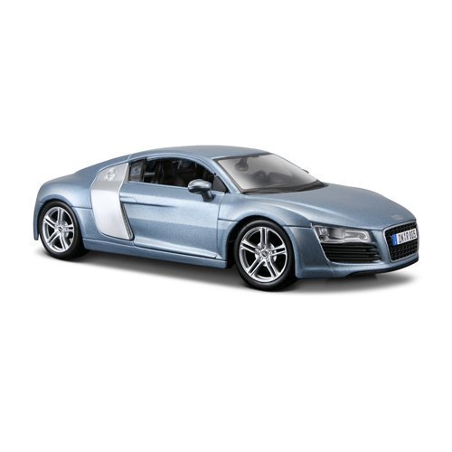 MÔ HÌNH 1/24 SIÊU XE AUDI R8 BLUE GREY - MAISTO - Giá 330.000đ