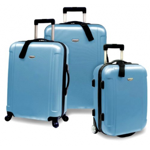 Travelers Choice Freedom 3 Piece Lightweight Hard-Shell Spinning Rolling Luggage Set - Giá 18.384.424đ