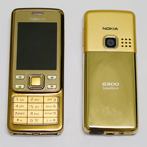 Điện thoại Nokia 6300 gold - Giá 410.000đ