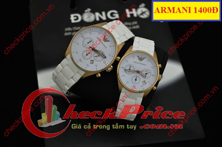 Đồng hồ đeo tay cặp đôi Armani 1400Đ - Giá 2.800.000đ