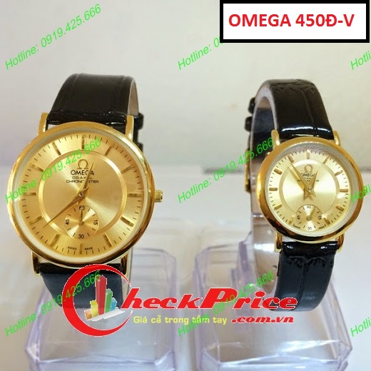 Đồng hồ đeo tay cặp đôi Omega 450Đ-V - Giá 800.000đ
