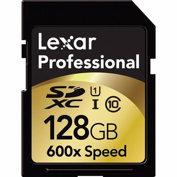 Thẻ nhớ Lexar 128GB class 10 , 600x - Giá 1.500.000đ